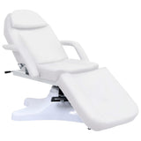 vidaXL Massage Table 180x62x(86.5-118) cm White