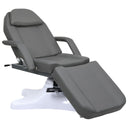 vidaXL Massagetafel 180x62x(86,5-118) cm wit