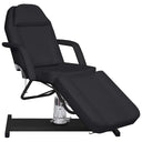 vidaXL Massagetafel 180x62x(87-112) cm zwart
