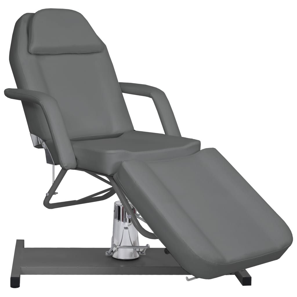 vidaXL Massagetafel 180x62x(87-112) cm zwart