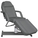 vidaXL Massagetafel 180x62x(87-112) cm zwart