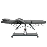 vidaXL Massagetafel 180x62x(87-112) cm zwart