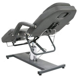 vidaXL Massagetafel 180x62x(87-112) cm zwart