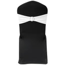 Decoratief stoellint met een diamant 25 stuks (creme)
