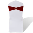 Decoratief stoellint met een diamant 25 stuks (creme)