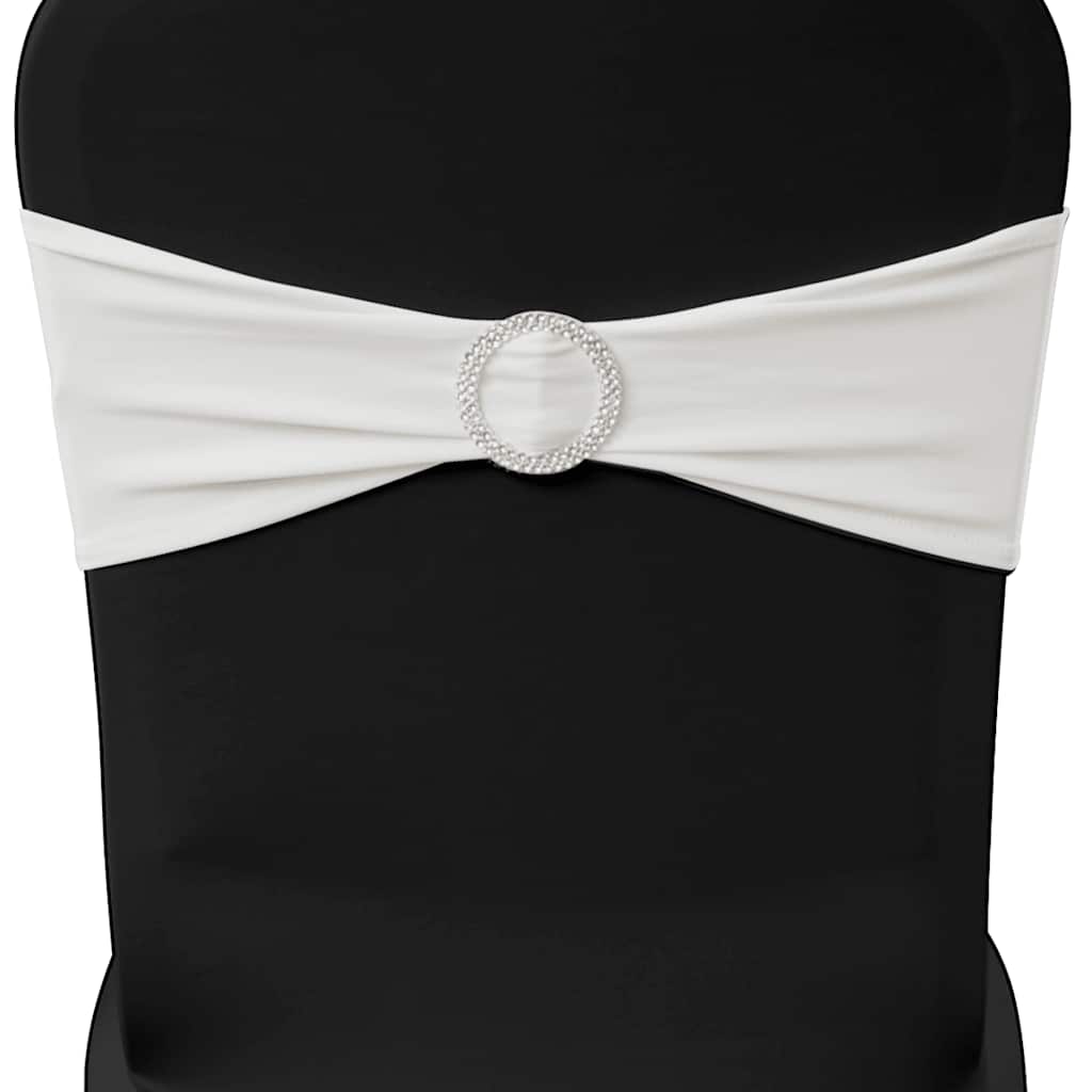 Decoratief stoellint met een diamant 25 stuks (creme)