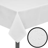 Tafelkleden wit 5 stuks 250 x 130 cm