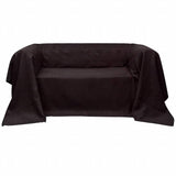 vidaXL Bankhoes 270x350 cm microsuède crème