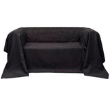 vidaXL Bankhoes 270x350 cm microsuède crème