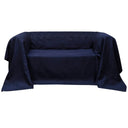 vidaXL Bankhoes 270x350 cm microsuède crème