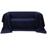 vidaXL Bankhoes 270x350 cm microsuède crème