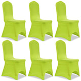 vidaXL Stretch Chair Covers 4 pcs white