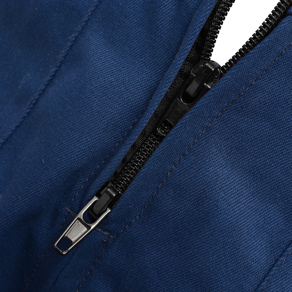 vidaXL Kinderoverall met mouwen maat 110/116 blauw