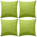 vidaXL Outdoor cushions 60x40 cm apple green 4 pcs