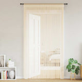 vidaXL Draadgordijnen 2 st 140x250 cm wit