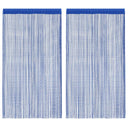 vidaXL Draadgordijnen 2 st 140x250 cm wit