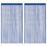 vidaXL Draadgordijnen 2 st 140x250 cm wit