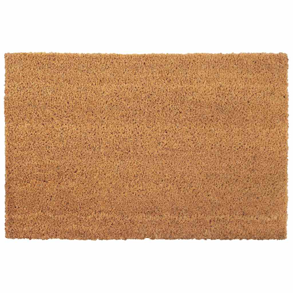 vidaXL Deurmatten 24 mm 40x60 cm kokosvezel natuurlijk 2 st