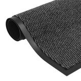 vidaXL Rectangular Tufted Doormat 40x60 cm Anthracite