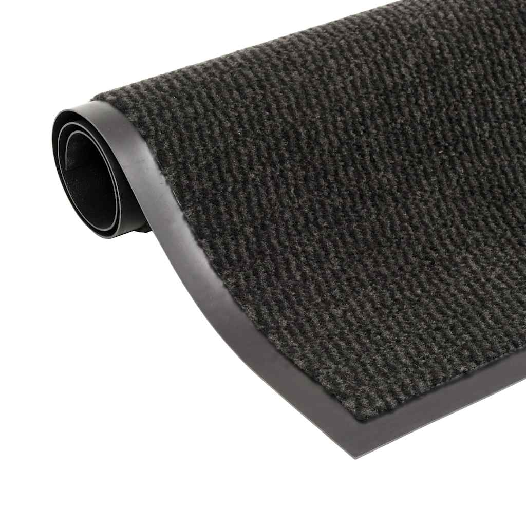 vidaXL Rectangular Tufted Doormat 40x60 cm Anthracite