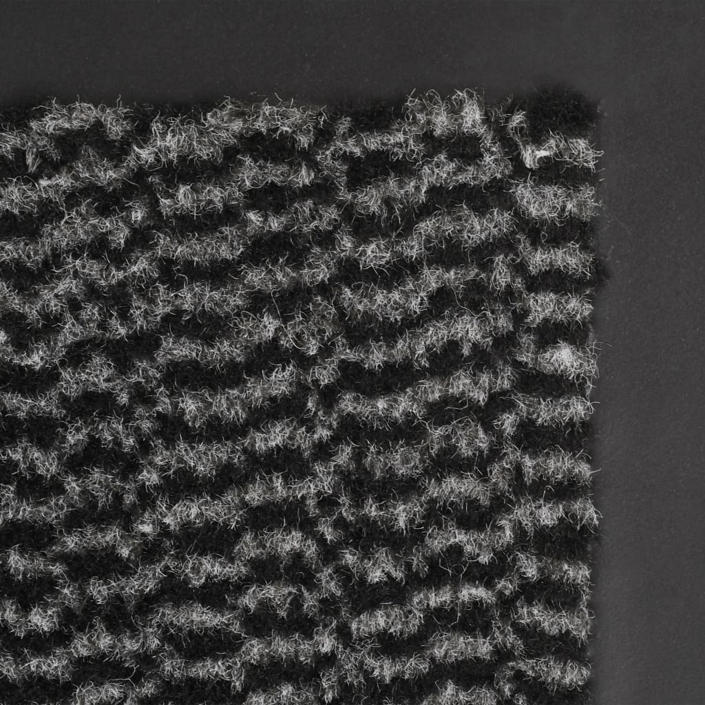 vidaXL Rectangular Tufted Doormat 40x60 cm Anthracite