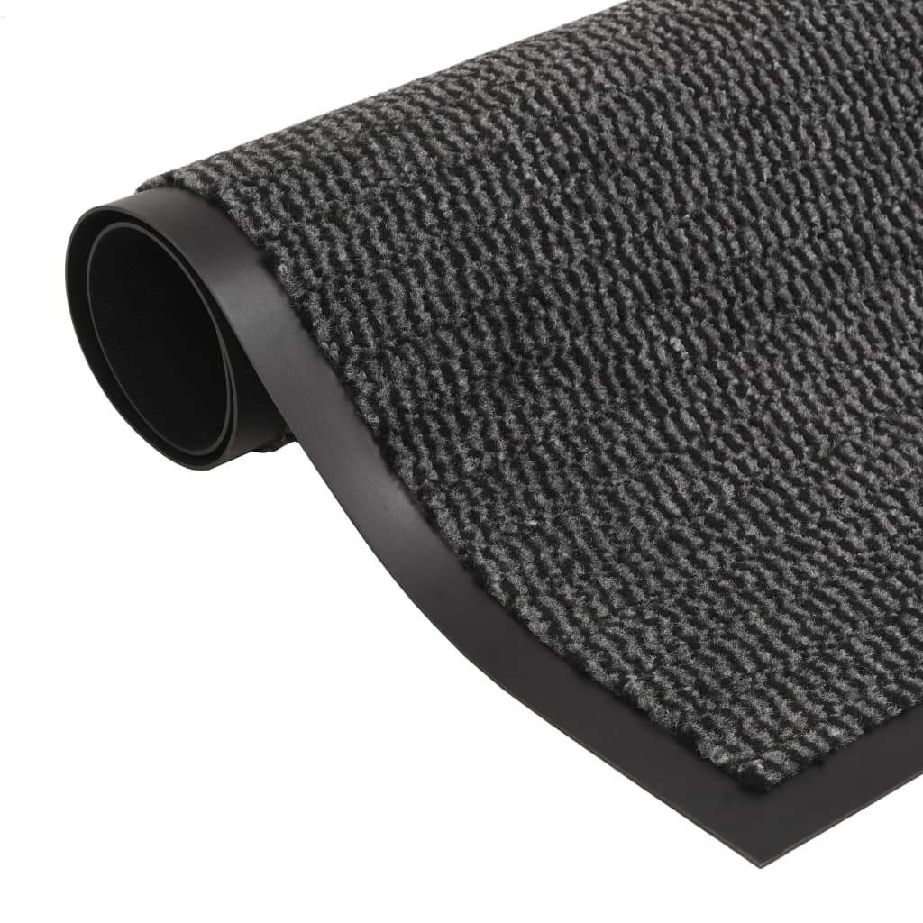 vidaXL Rectangular Tufted Doormat 40x60 cm Anthracite