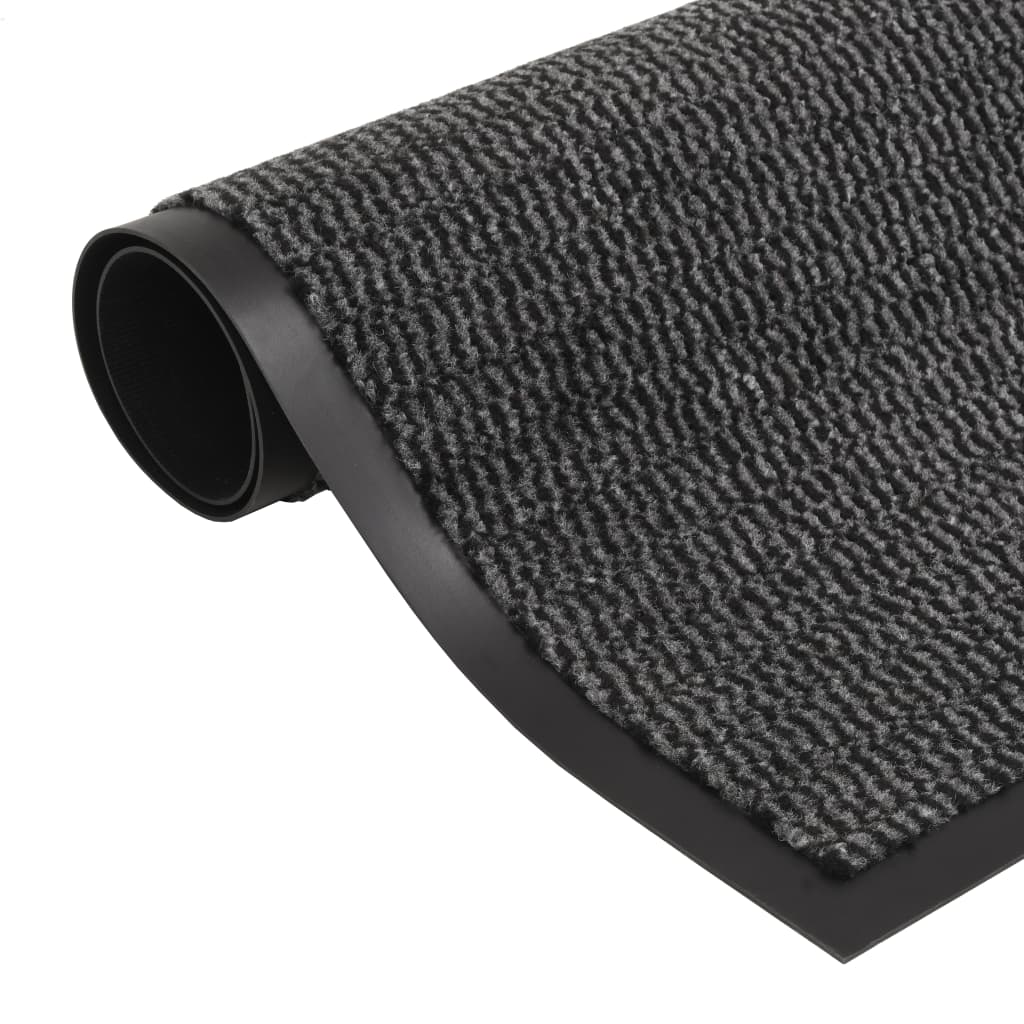 vidaXL Rectangular Tufted Doormat 40x60 cm Anthracite