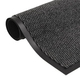 vidaXL Rectangular Tufted Doormat 40x60 cm Anthracite