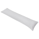 vidaXL Zijslaapkussen 40x145 cm grijs