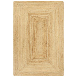 vidaXL Vloerkleed handgemaakt 80x160 cm jute naturel