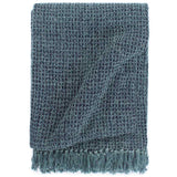 vidaXL Plaid 125x150 cm cotton anthracite and brown