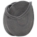 vidaXL Round Handmade Jute Shoulder Bag Dark Grey