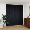 vidaXL Gordijn verduisterend avec haken 290x245 cm noir