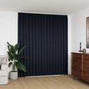 vidaXL Gordijn verduisterend avec haken 290x245 cm noir