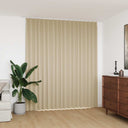 vidaXL Gordijn verduisterend avec haken 290x245 cm noir
