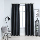 vidaXL Rideaux occultants avec crochets 2 pcs 140x175 cm anthracite