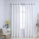 vidaXL Rideaux occultants à œillets 2 pcs 140x175 cm anthracite