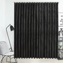 vidaXL Gordijn verduisterend avec haken 290x245 cm fluweel noir