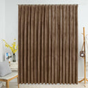 vidaXL Gordijn verduisterend avec haken 290x245 cm fluweel noir