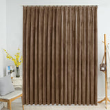 vidaXL Gordijn verduisterend avec haken 290x245 cm fluweel noir