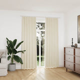 vidaXL Blackout Curtains 2 pcs with Hooks 140x175 cm Velvet Black