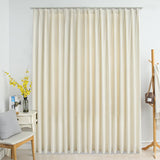 vidaXL Gordijn verduisterend avec haken 290x245 cm fluweel noir
