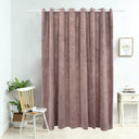 vidaXL Black Velvet Blackout Curtain with Rings 290x245 cm