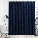 vidaXL Gordijn verduisterend avec haken 290x245 cm fluweel noir