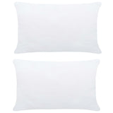 vidaXL Pillow Filling 2 pcs 60x40 cm white