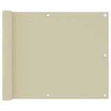 vidaXL Balkonscherm 75x300 cm oxford stof antraciet