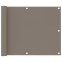 vidaXL Balkonscherm 75x300 cm oxford stof antraciet