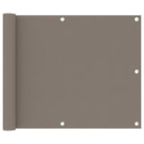 vidaXL Balkonscherm 75x300 cm oxford stof antraciet