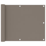vidaXL Balkonscherm 75x300 cm oxford stof antraciet