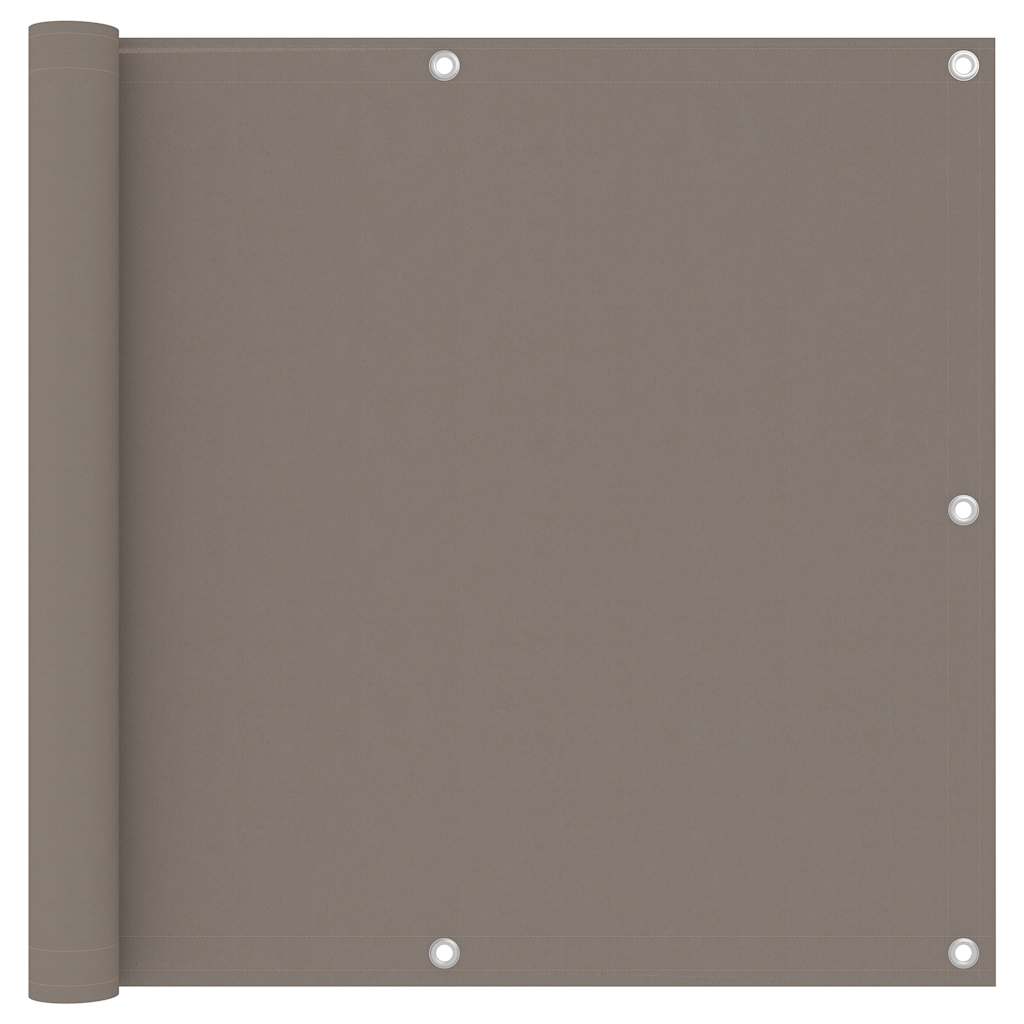 vidaXL Balkonscherm 75x300 cm oxford stof antraciet